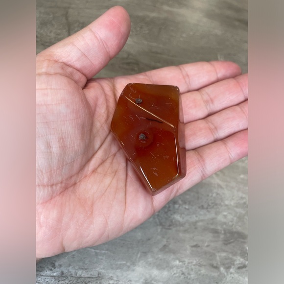Carnelian Freeform Crystal - Picture 1 of 3
